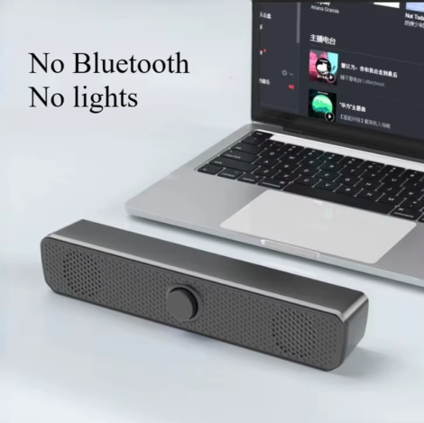 Redragon GS560 Desktop Soundbar RGB USB Powered Speaker with Rich Bass for PC Gaming and Work