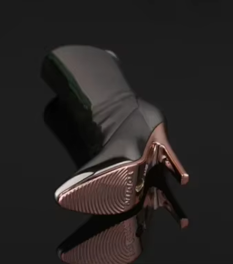 New Mini Fashion Women Purse Lighter for Women, Refillable Stylish Metal Gas Lighter - Black 2