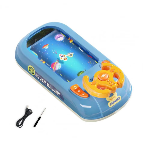 Simulated Driving Racing Car Board Game with Sound Interactive Simulation Racing Toy Car Racing Adventure Toy for 3+ Kids Gifts - 002