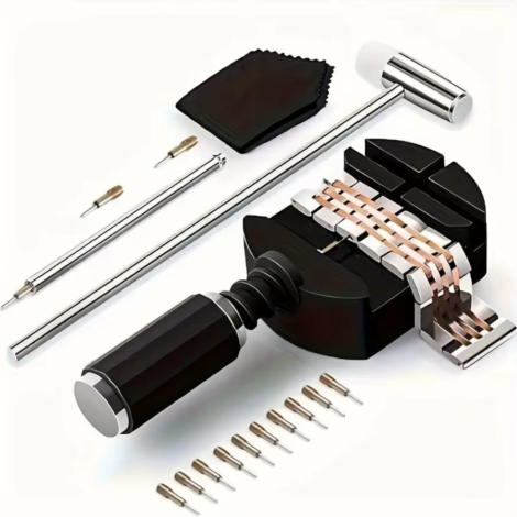 Watch Link Removal Tool Kit for Band Adjustment and Sizing Repairs - 16Pcs-1