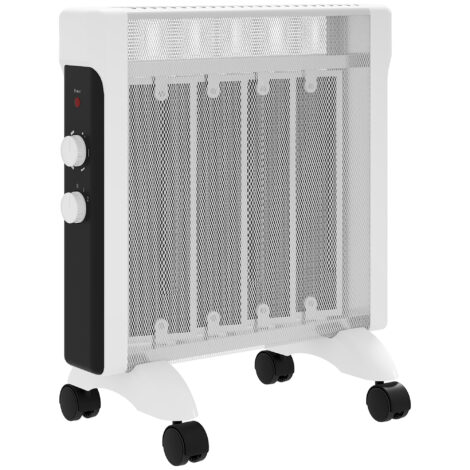 2kW Electric Heater, 10-45℃ Temperature - White