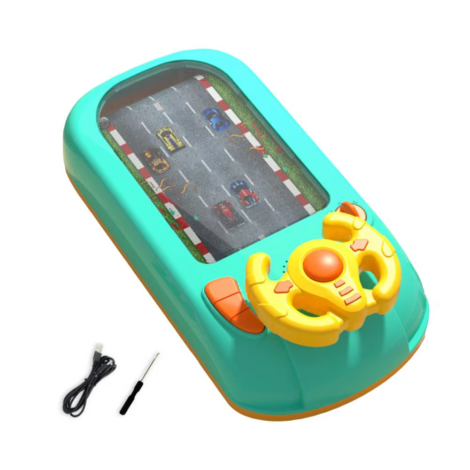 Simulated Driving Racing Car Board Game with Sound Interactive Simulation Racing Toy Car Racing Adventure Toy for 3+ Kids Gifts - 001