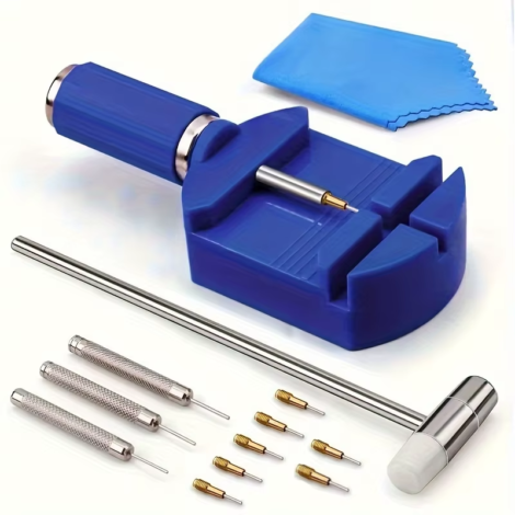 Watch Link Removal Tool Kit for Band Adjustment and Sizing Repairs - 13Pcs