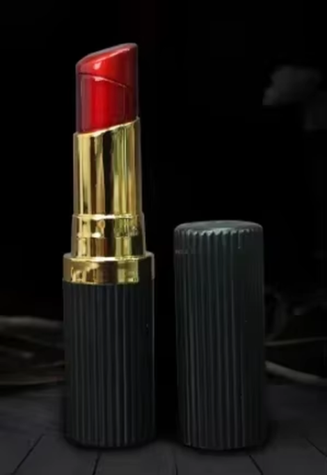 New Mini Fashion Women Purse Lighter for Women, Refillable Stylish Metal Gas Lighter - Black 3