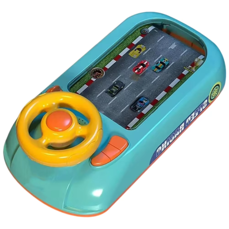 Simulated Driving Racing Car Board Game with Sound Interactive Simulation Racing Toy Car Racing Adventure Toy for 3+ Kids Gifts - 006