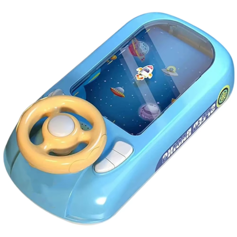 Simulated Driving Racing Car Board Game with Sound Interactive Simulation Racing Toy Car Racing Adventure Toy for 3+ Kids Gifts - 007