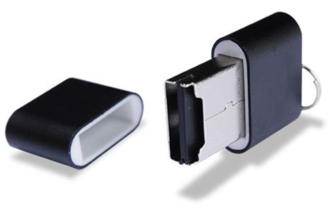 MICRO SD Memory Card Reader Black SDXC TF Mini USB 2.0 Super High Speed Adapter