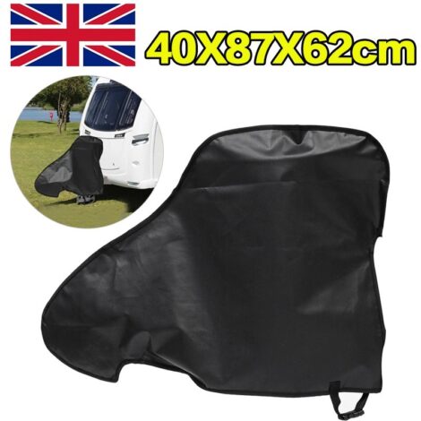 Universal Waterproof Caravan Trailer Towing Hitch Cover Protector With Strap CL