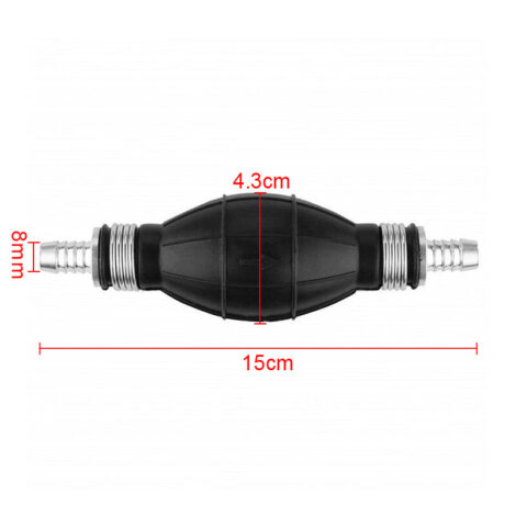 Fuel Primer Bulb Hand Pumps Petrol-Priming Non Return Valve Car Boat 8mm - W12238594